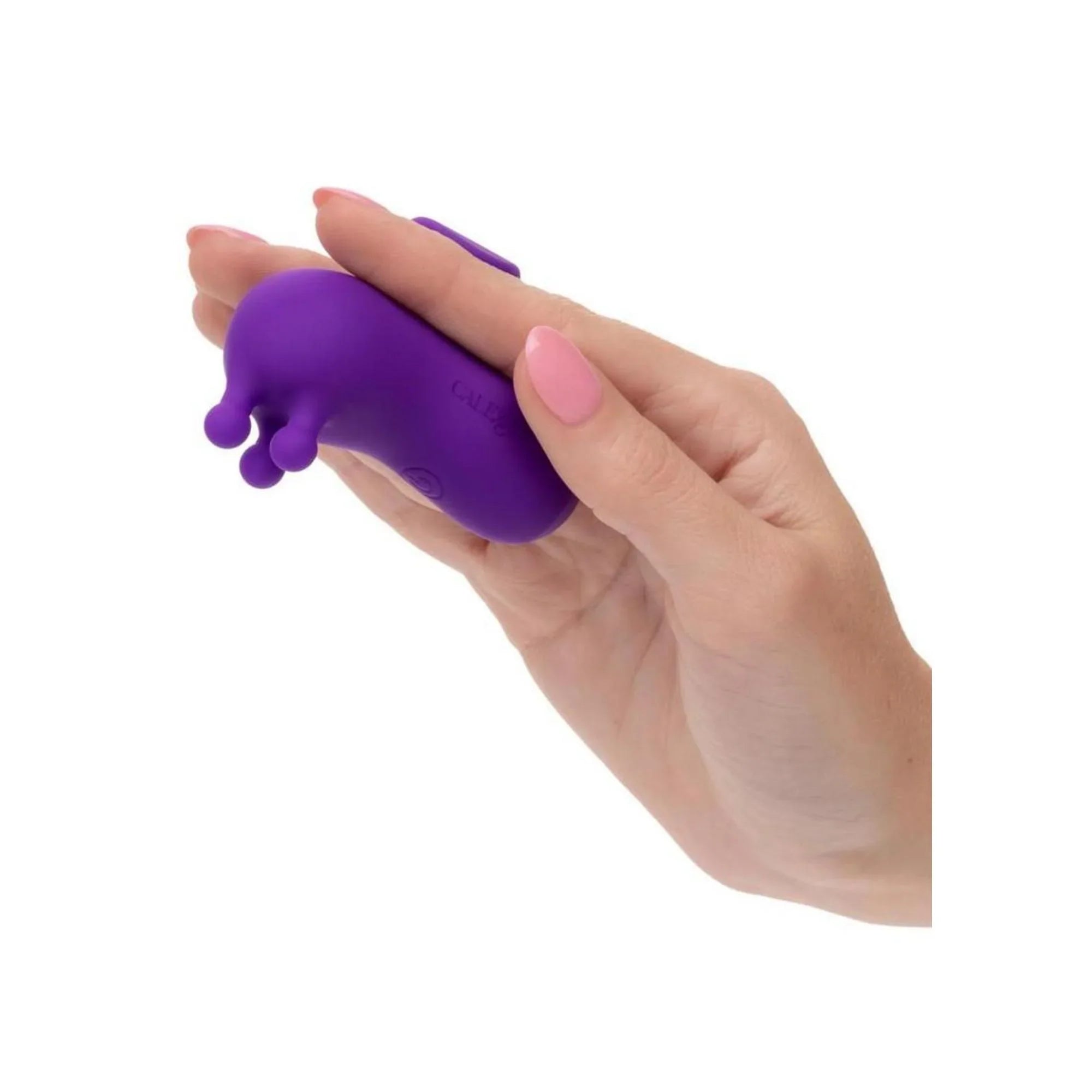 CalExotics Neon Vibes The Triple Tease Rechargeable Silicone Vibrator