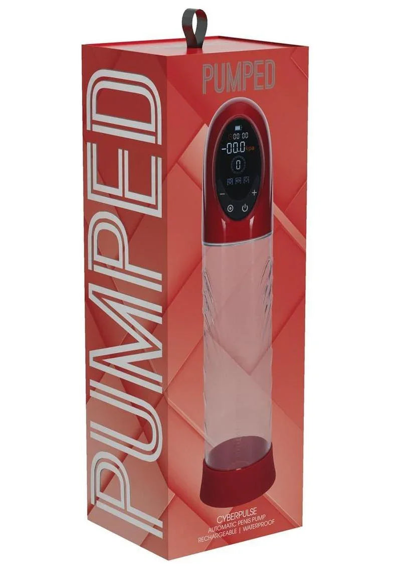 CyberPulse Automatic Waterproof Penis Pump – 13 Function