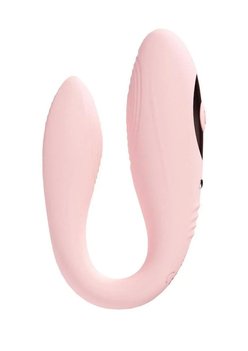 Loveline Charme Dual Motor Silicone Rechargeable Vibrator with Remote – Paris Collection