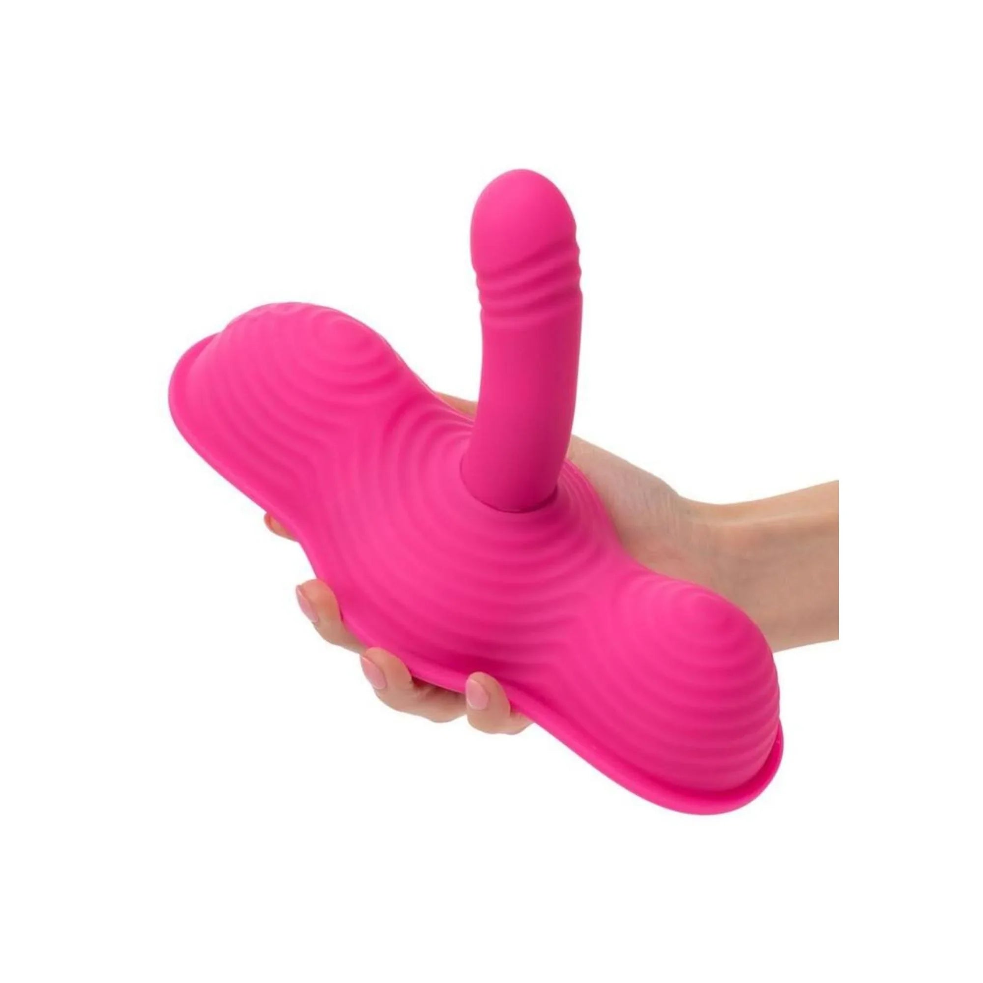 CalExotics Triple Rider Remote Control Ecstasy Rumbler Rechargeable Silicone Vibrator