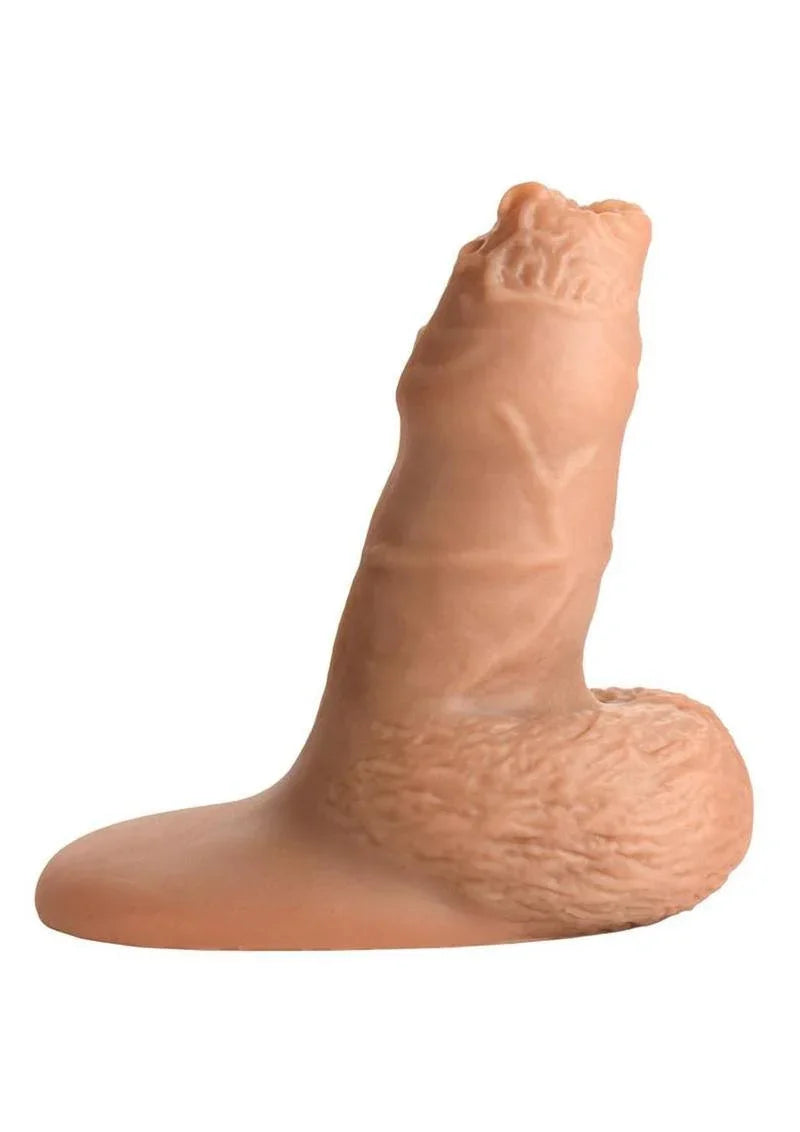 Strap U Uncut Packer Silicone 5.1in Dildo