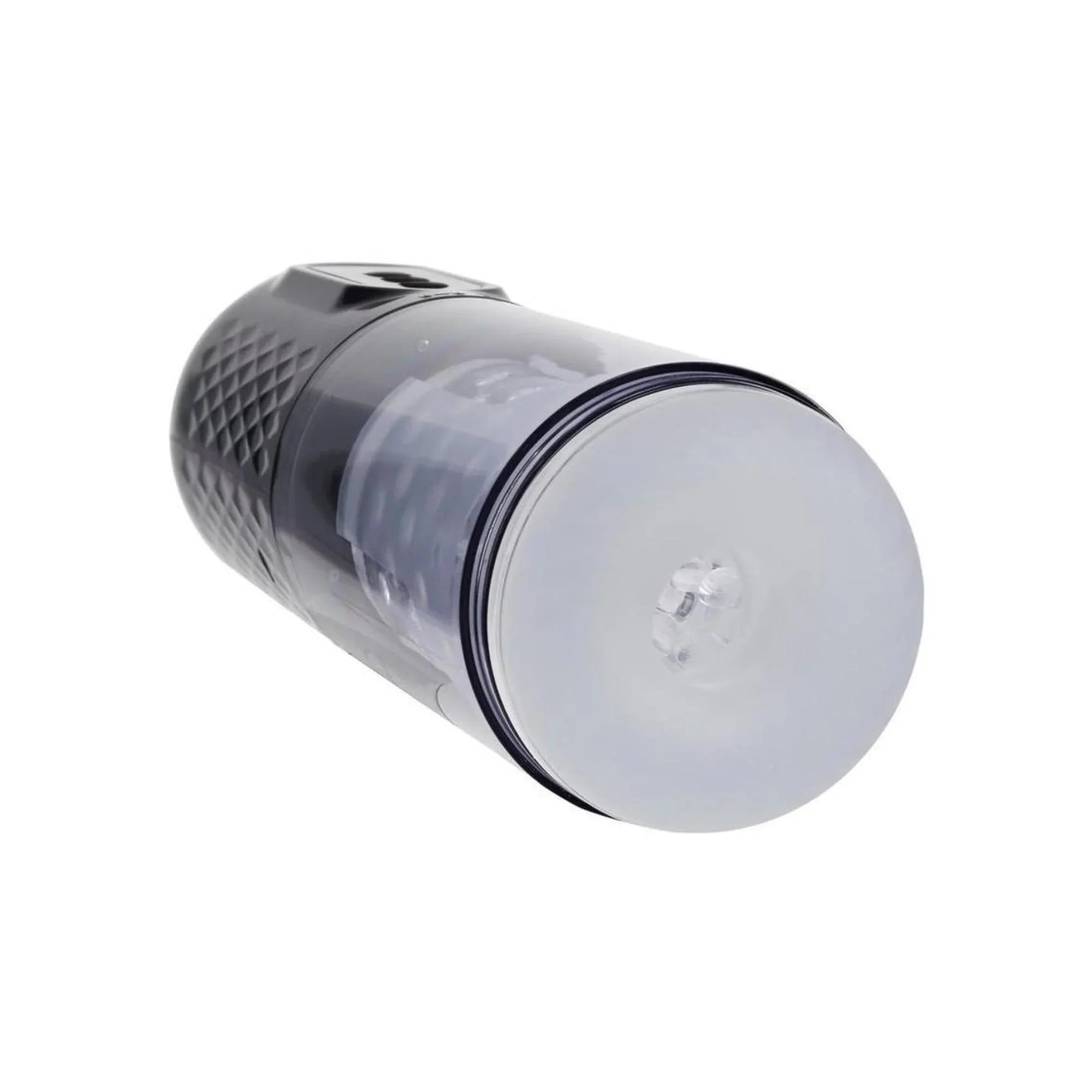 Pumped Vortex Multi Function Suction Rotating Thrusting Rechargeable Masturbator
