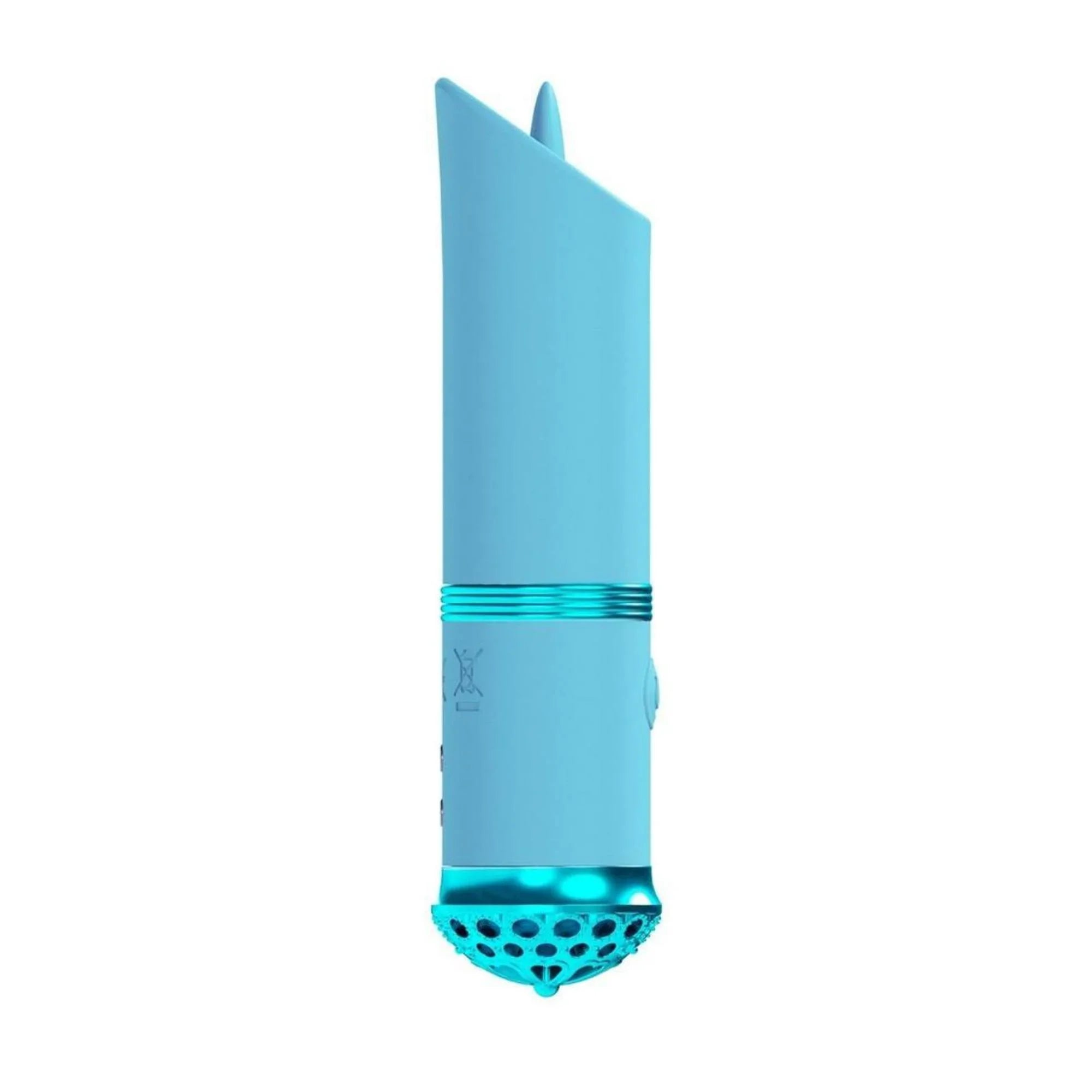 LoveLine Luxe Silicone Rechargeable 10 Function Mini Lipstick Vibrator