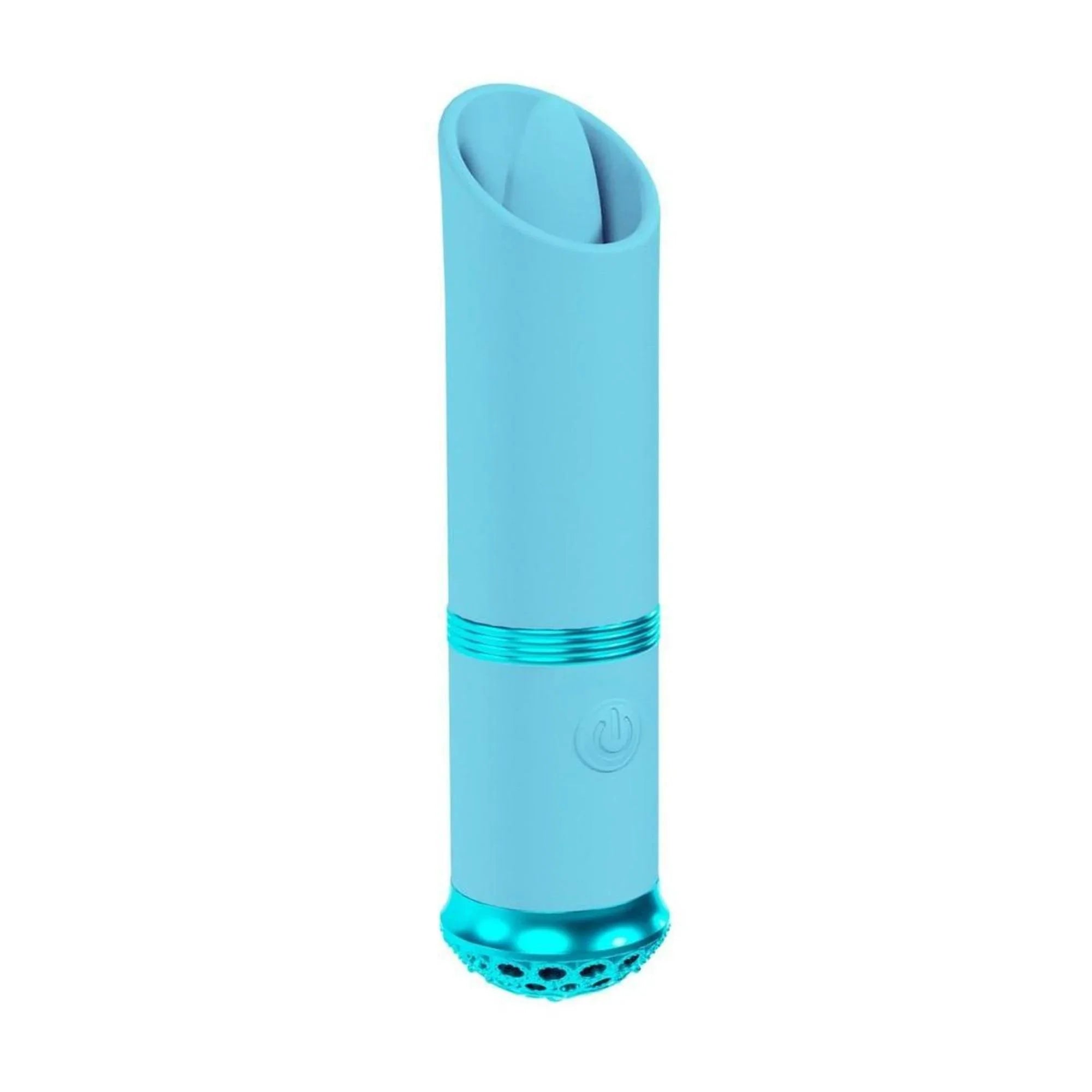 LoveLine Luxe Silicone Rechargeable 10 Function Mini Lipstick Vibrator