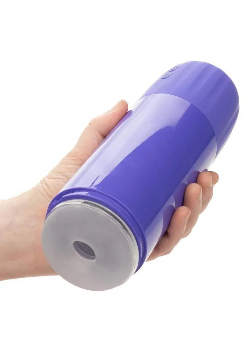 CalExotics Connect Rechargeable Stroker with Vibration and Suction