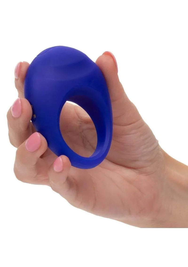 CalExotics Closer Intimate Rechargeable Ring Embrace Silicone Cock Ring