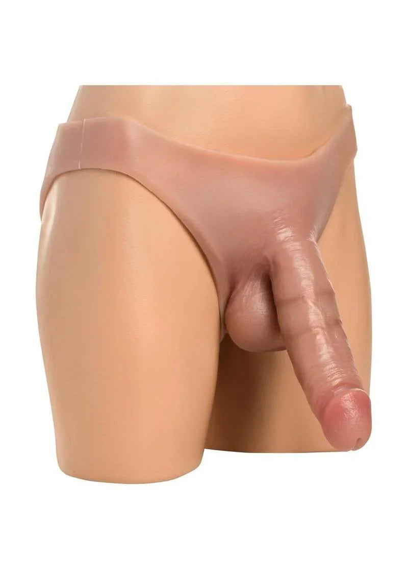 Master Series Thick Hollow Silicone Strap-On – Realistic Size, Ultimate Control