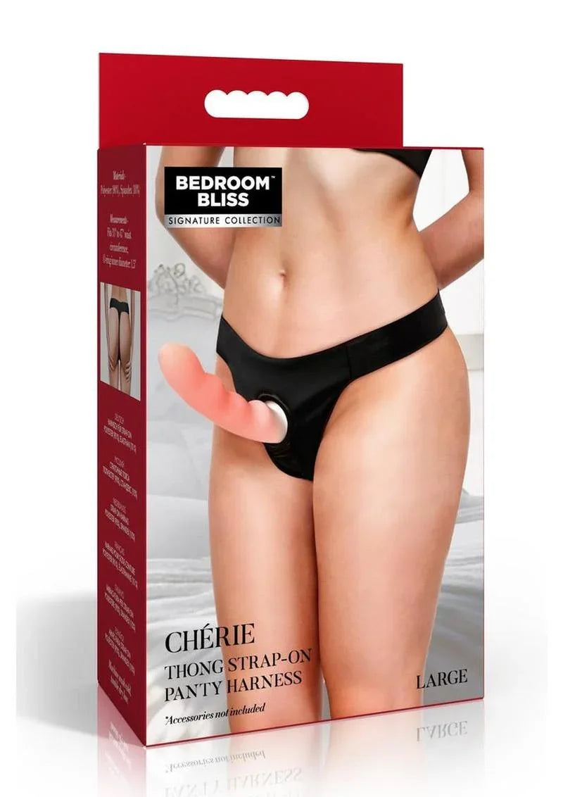 Bedroom Bliss Chérie Thong Strap-On Panty Harness