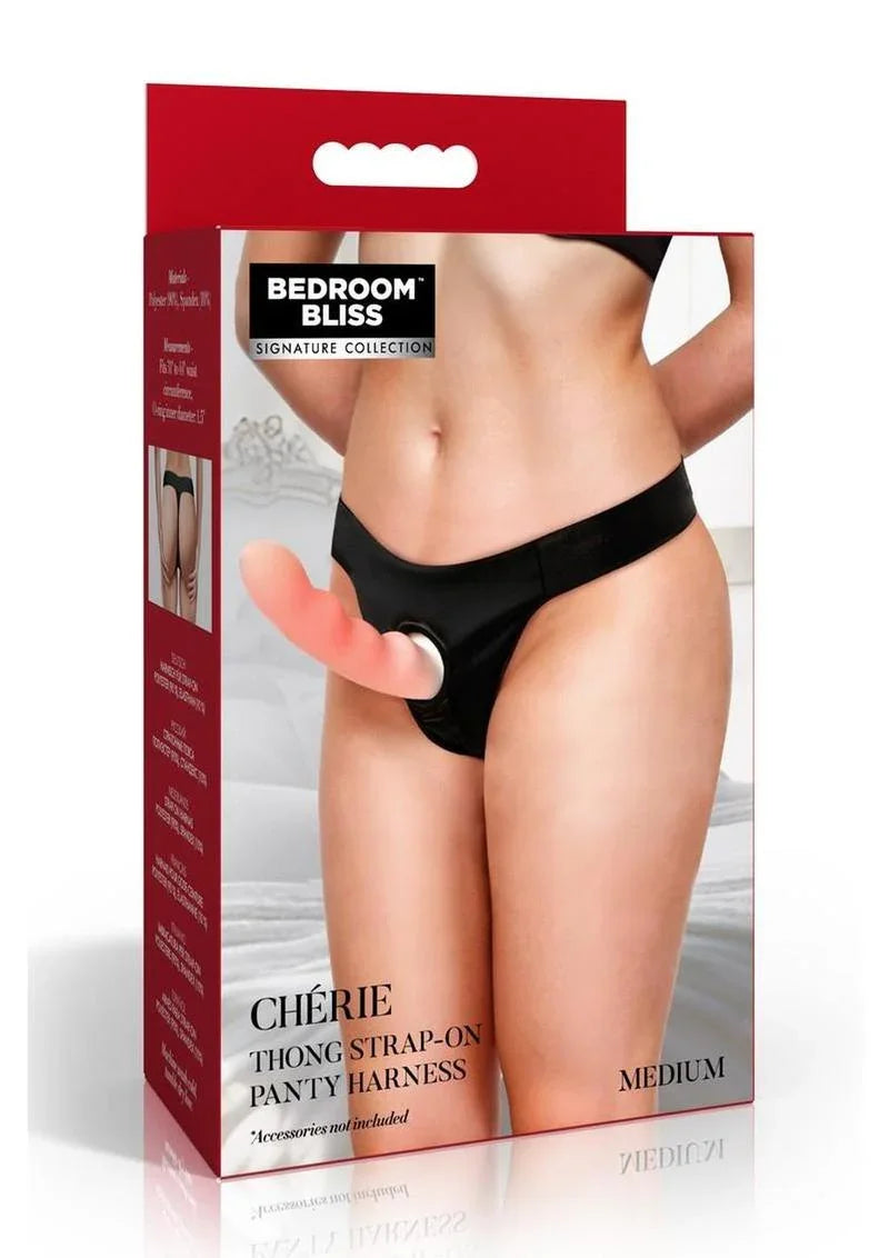 Bedroom Bliss Chérie Thong Strap-On Panty Harness