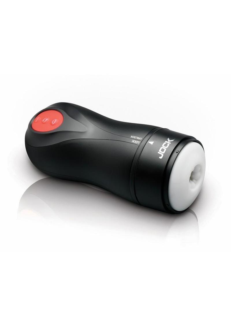 Jock Gyroblast Gyrating, Sucking & Vibrating Rechargeable Masturbator