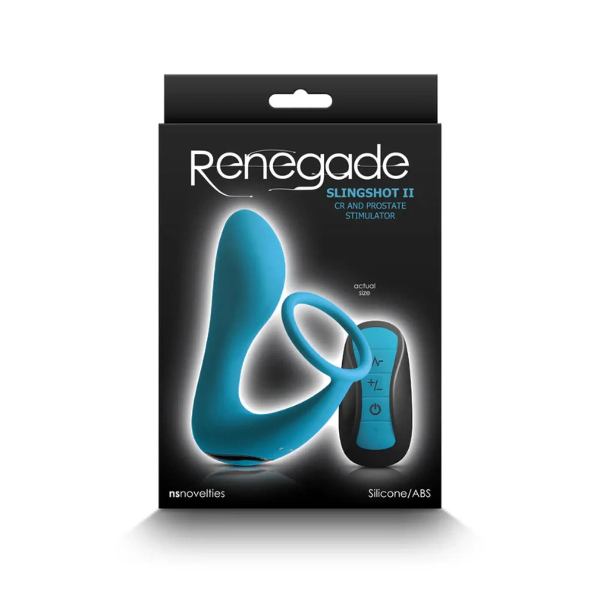 Renegade Slingshot II Rechargeable Silicone Cock Ring & Prostate Plug with Remote Control