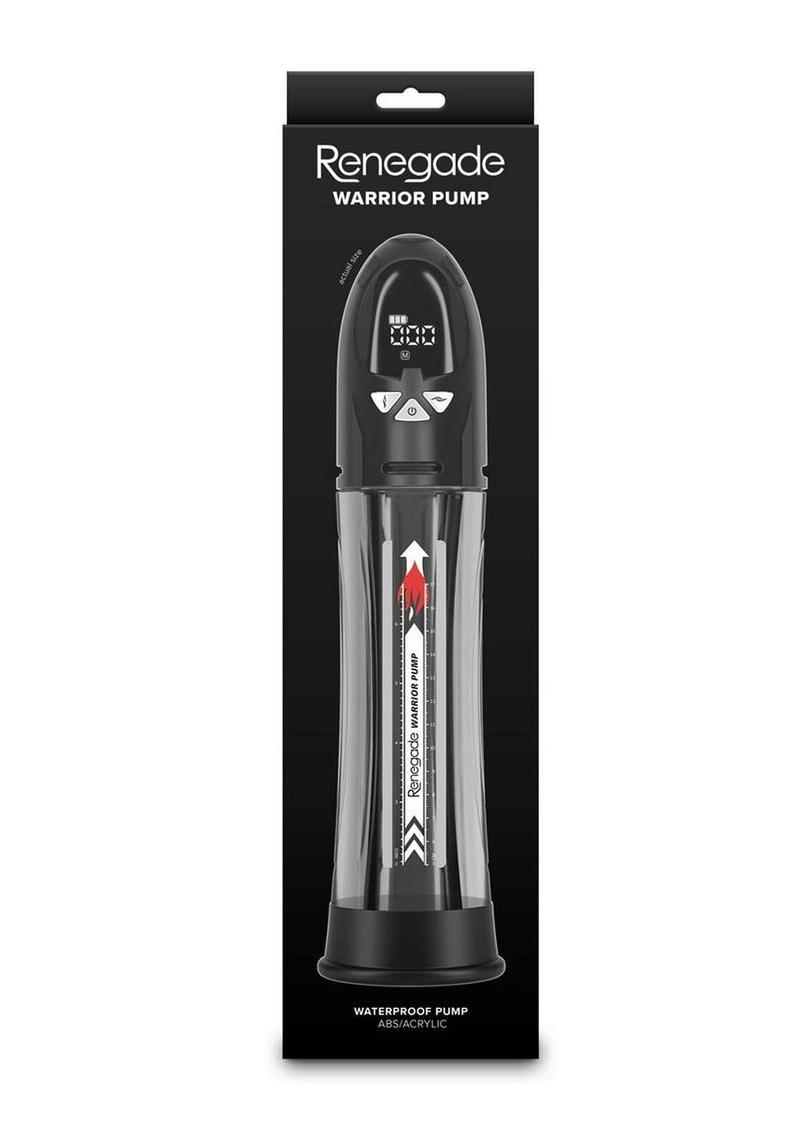 Renegade Warrior Waterproof Rechargeable Pump