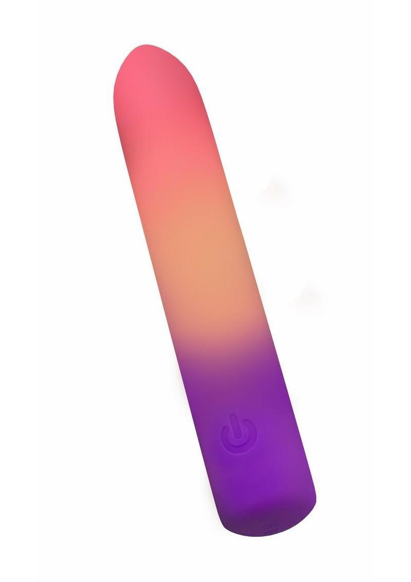 Play With Me Sunset Passion Rechargeable Silicone Bullet Vibrator