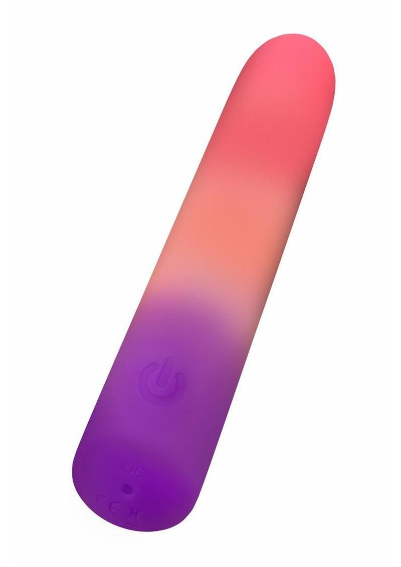 Play With Me Sunset Passion Rechargeable Silicone Bullet Vibrator
