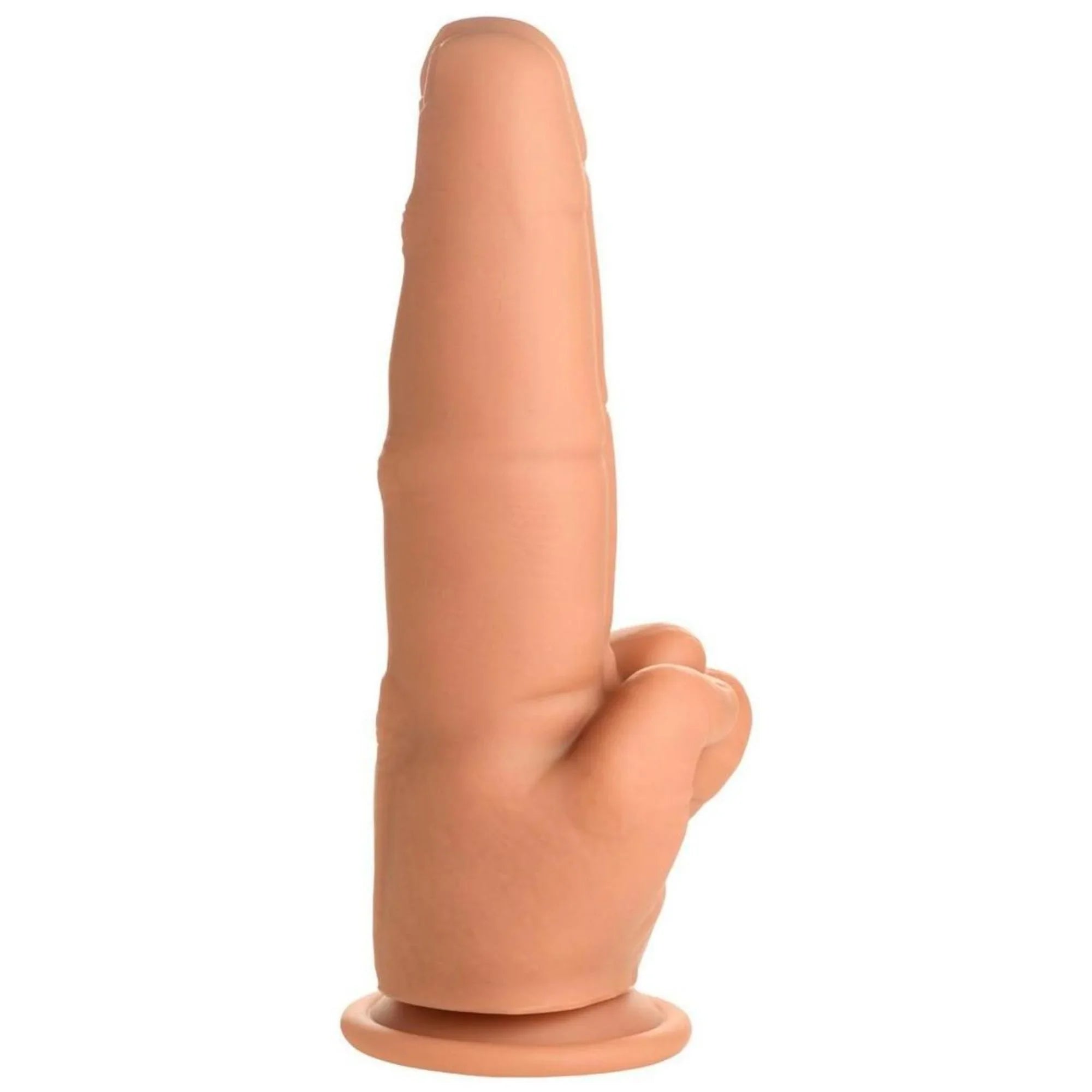 Master Series The Pleaser Double Finger Silicone Dildo