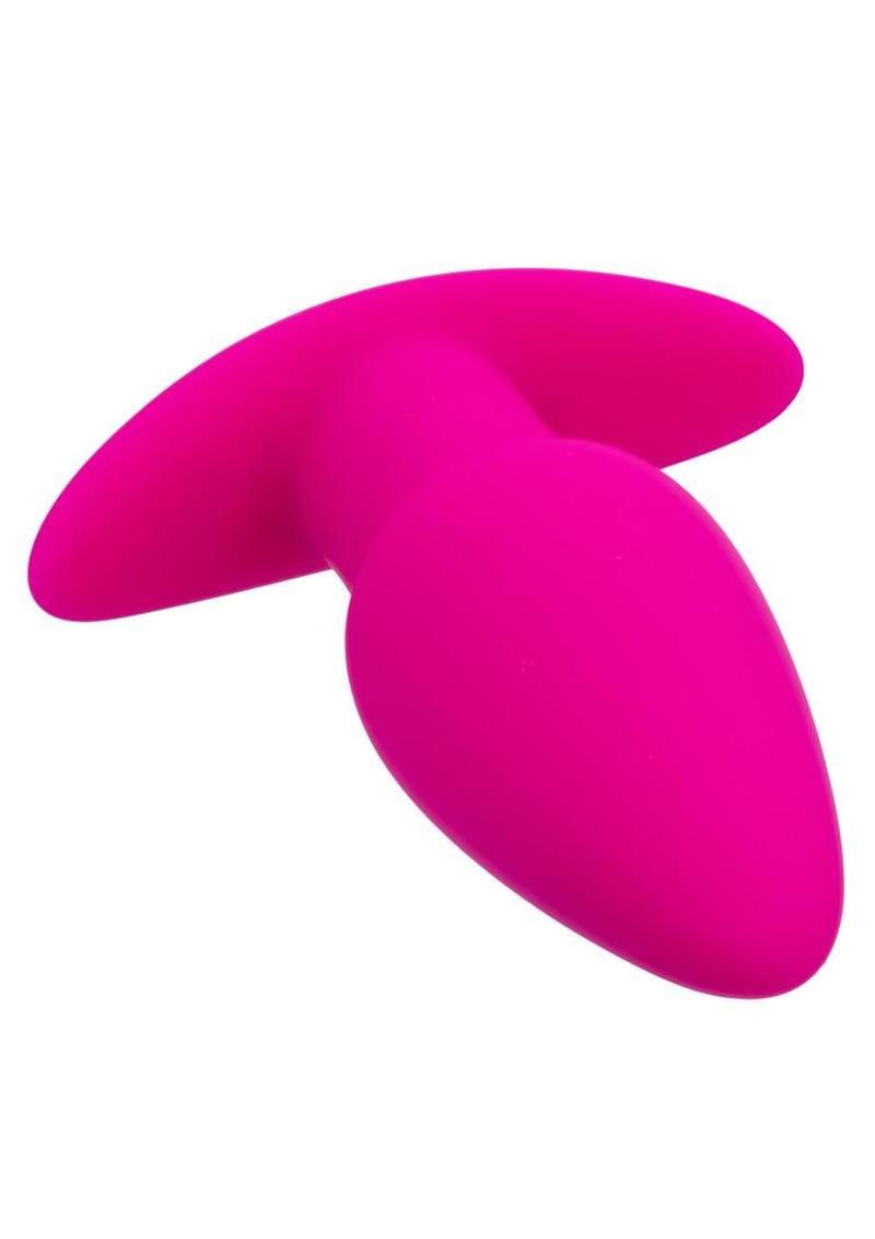 Basic Essentials Rechargeable Silicone Tapered Probe – Waterproof Vibrating Probe