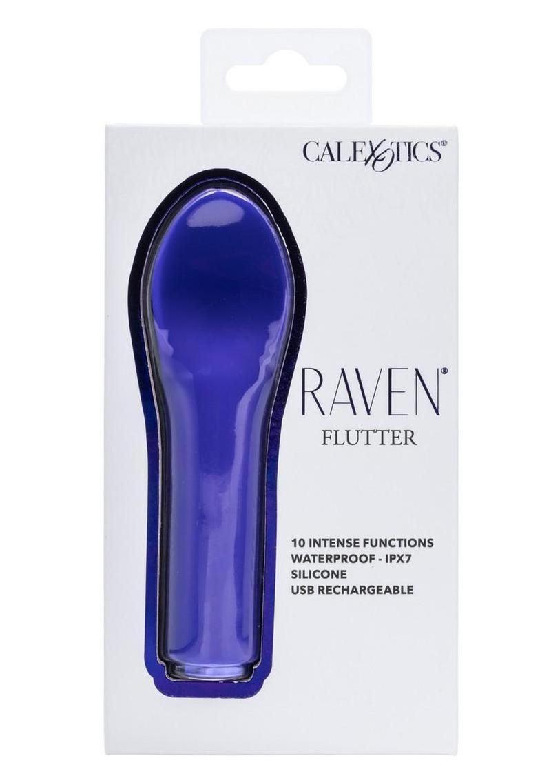 Raven Flutter Mini Vibrator – Rechargeable Silicone Flicker Stimulator