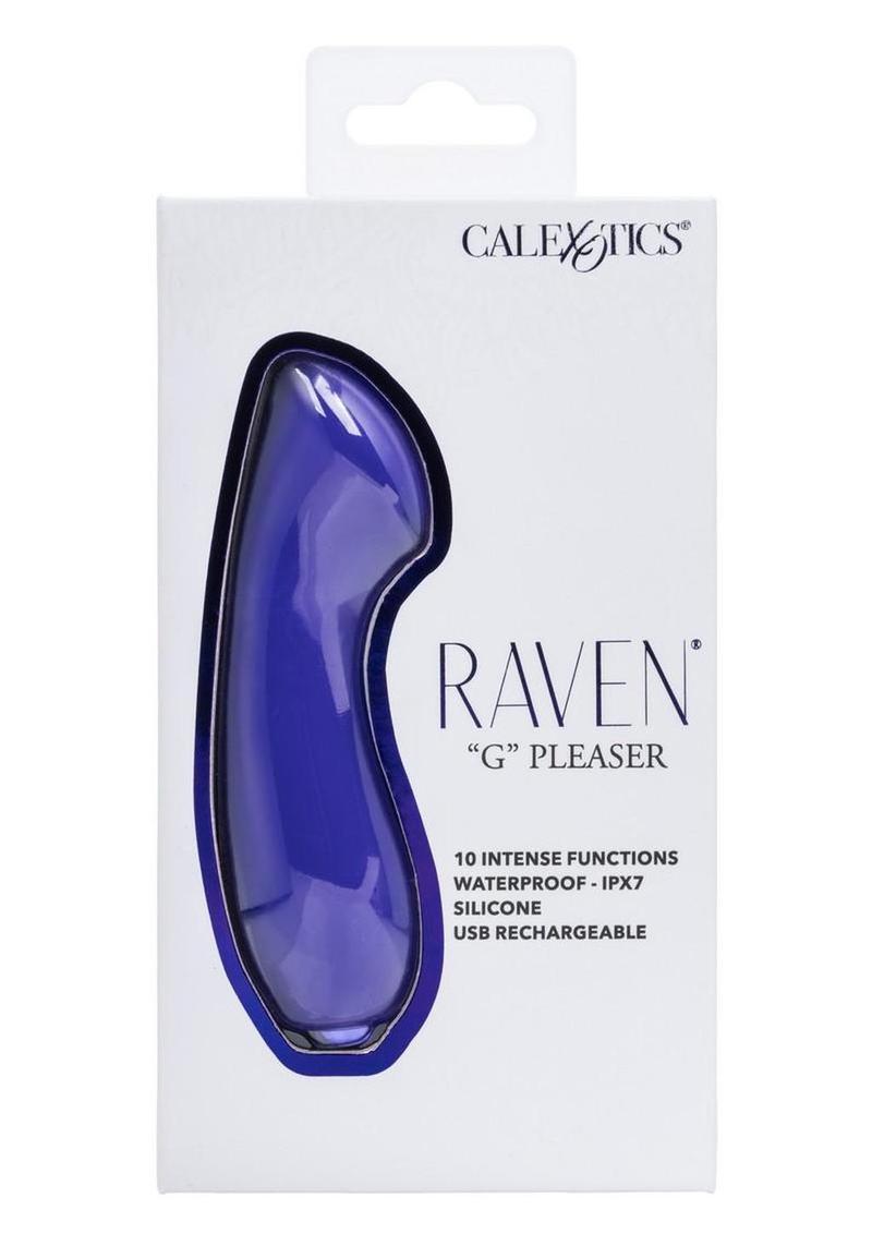 Raven G Pleaser Mini Vibrator – Rechargeable Silicone Curved Stimulator