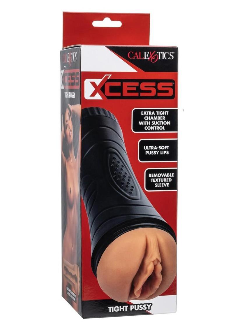 Xcess Tight Pussy Masturbator – Realistic Extra-Tight Stroker with Suction Control
