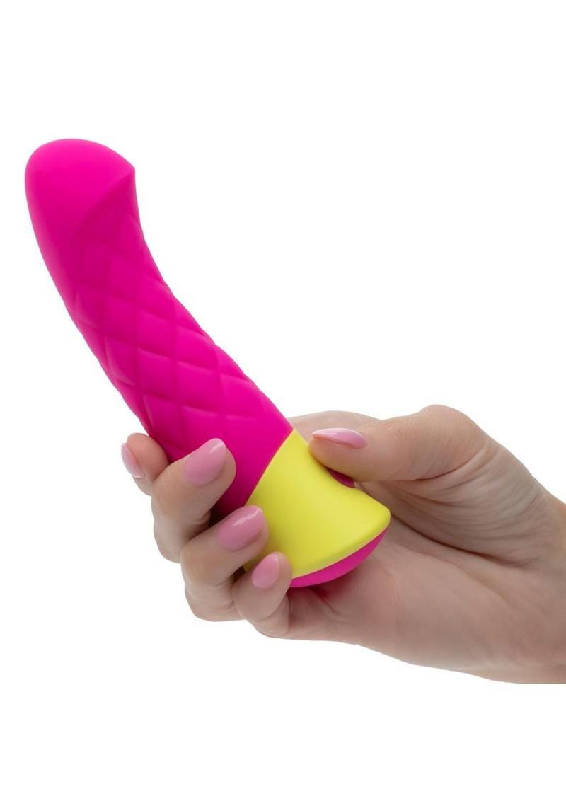 CalExotics Rave Quilted G Rechargeable Silicone Vibrator