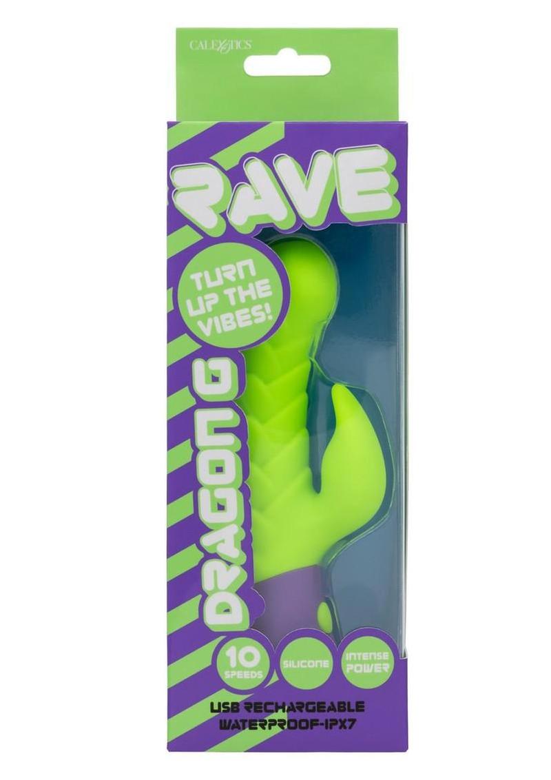 CalExotics Rave Dragon G Rechargeable Silicone Dual Vibrator