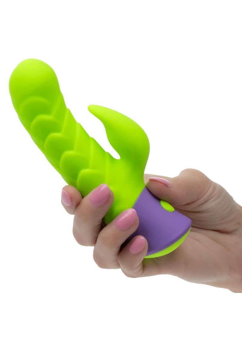 CalExotics Rave Dragon G Rechargeable Silicone Dual Vibrator