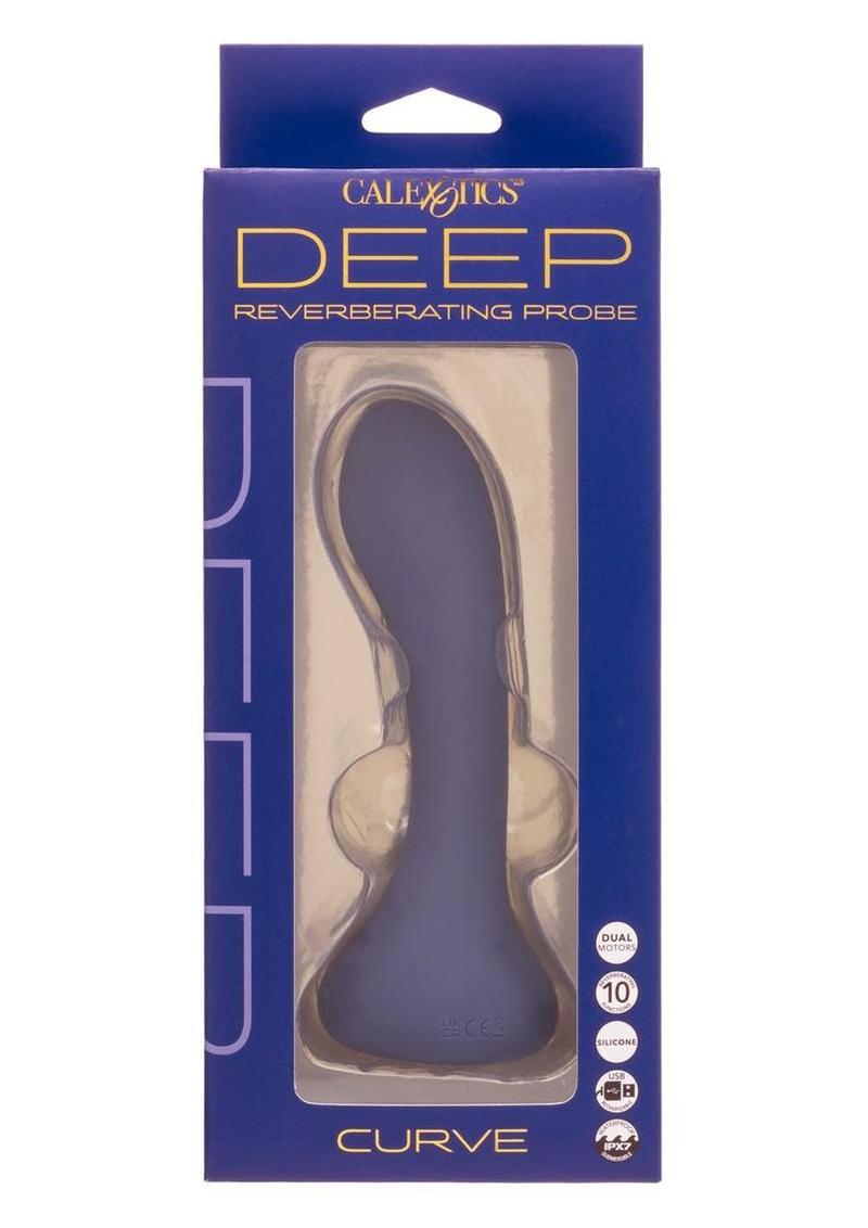 Deep Curve Rechargeable Silicone Probe – Dual-Motor Vibrating Anal Toy