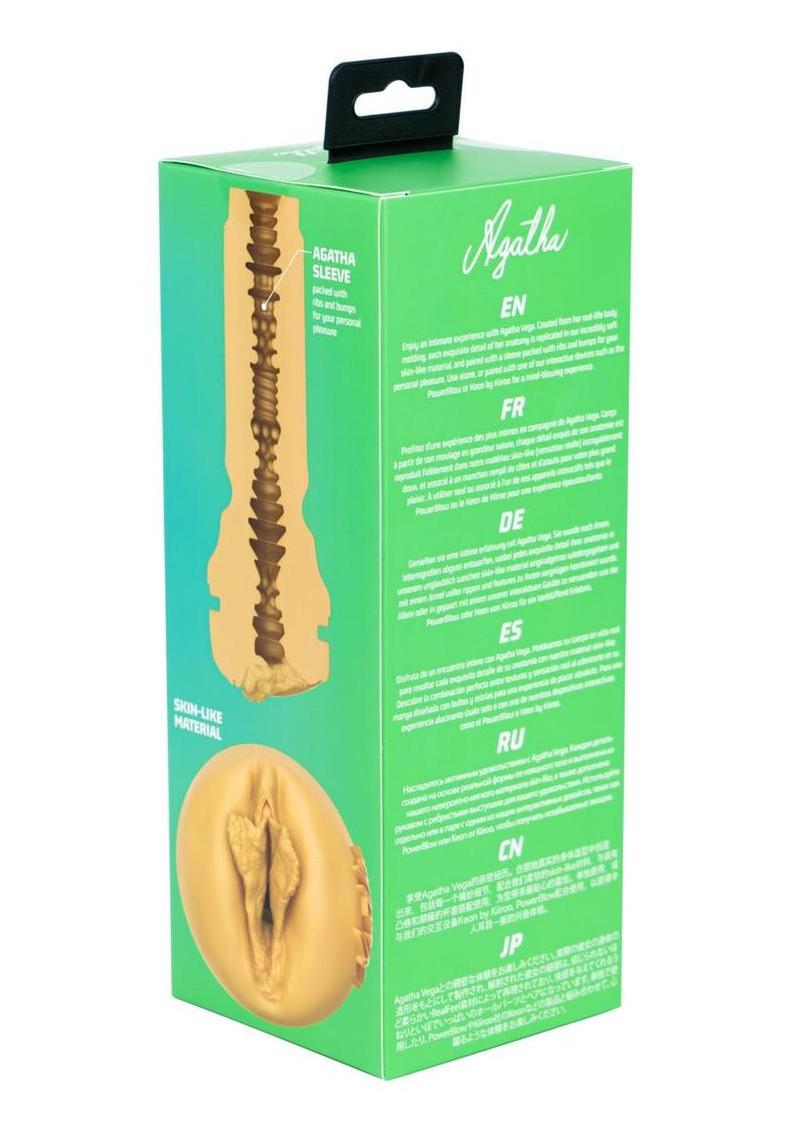Kiiroo Feel Agatha Vega Stroker – Feel Stars Collection Interactive Masturbator