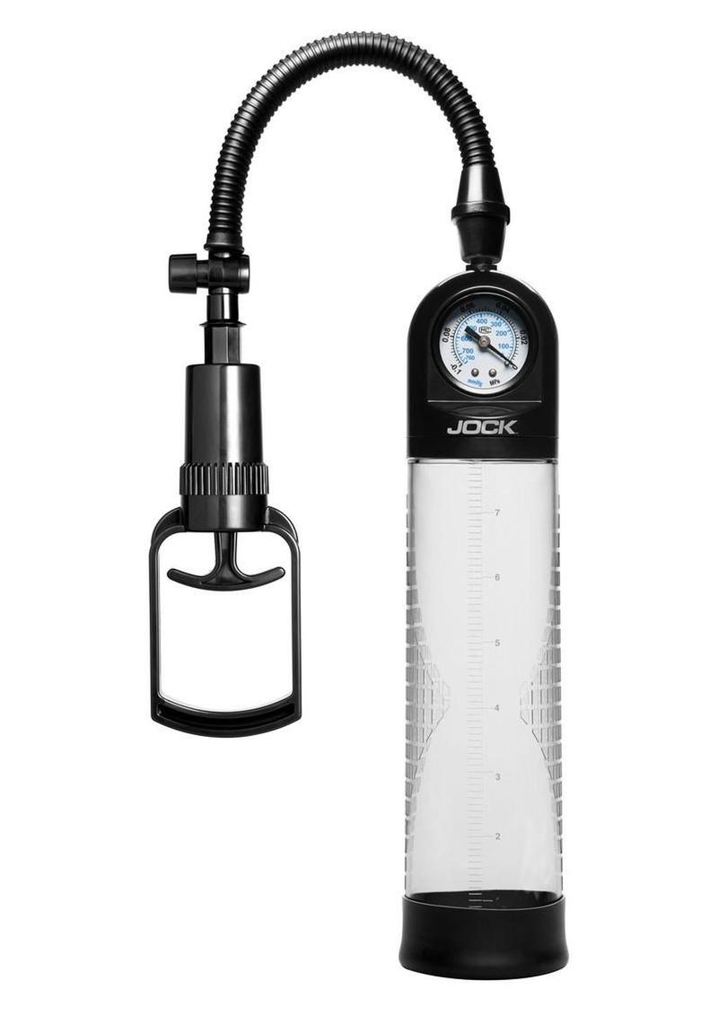 Jock Pump Up Gauge Penis Pump with Pull Rod