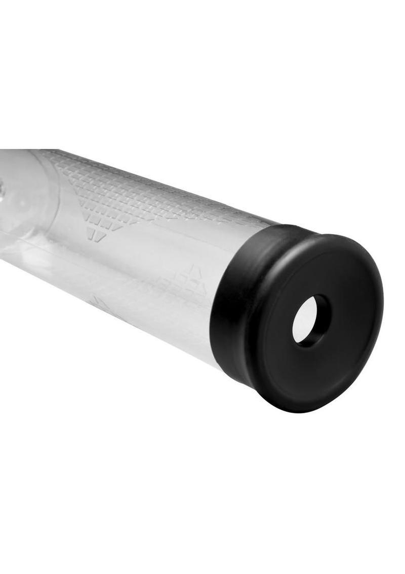 Jock Amp Up Penis Pump with Pull Rod – Manual Vacuum Pump with Graduated Cylinder