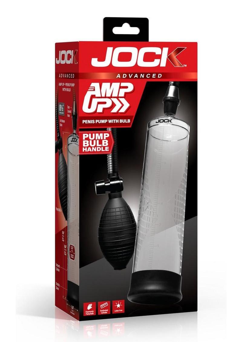 Jock Amp Up Penis Pump with Bulb