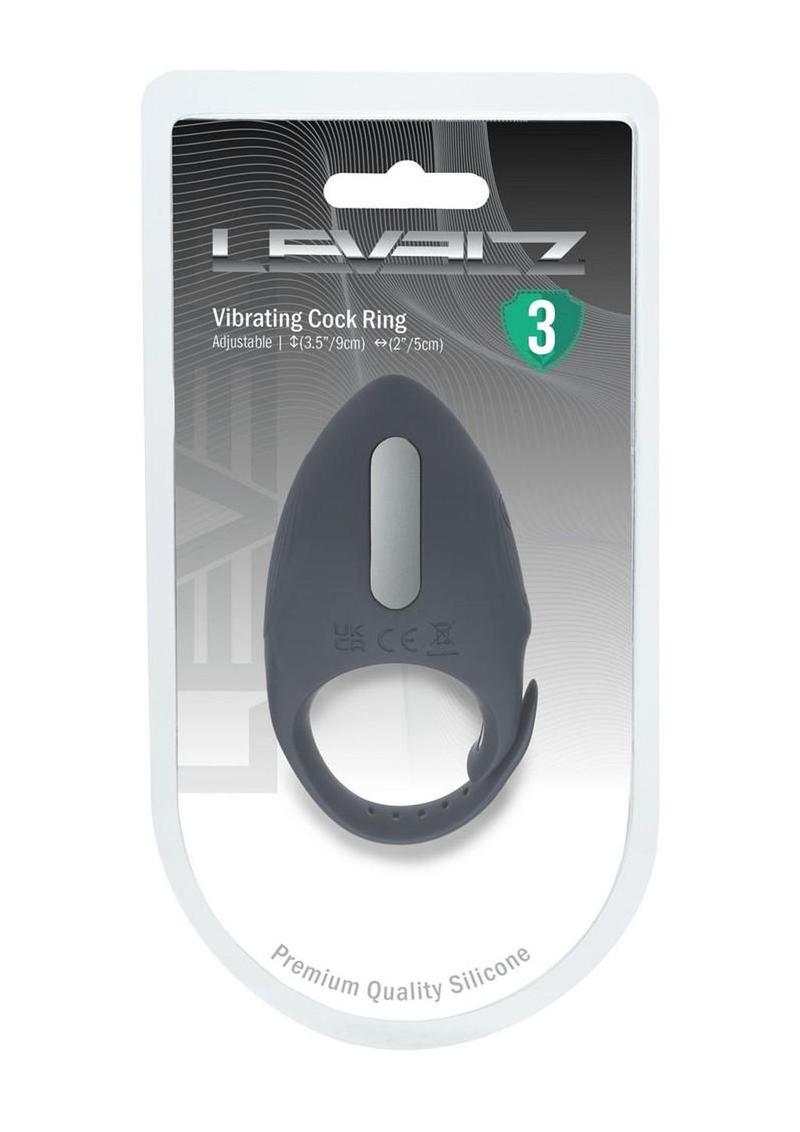 Levelz Adjustable Vibrating Cock Ring