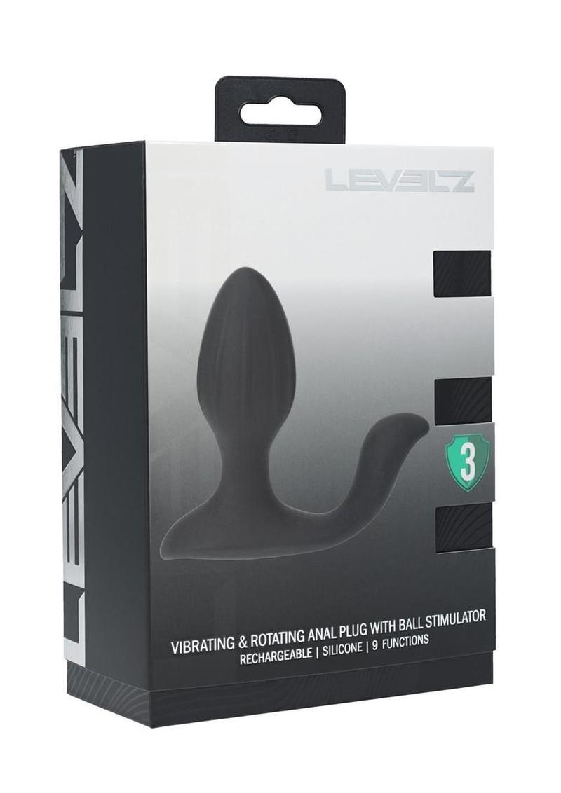 Levelz Vibrating Rotating Anal Plug