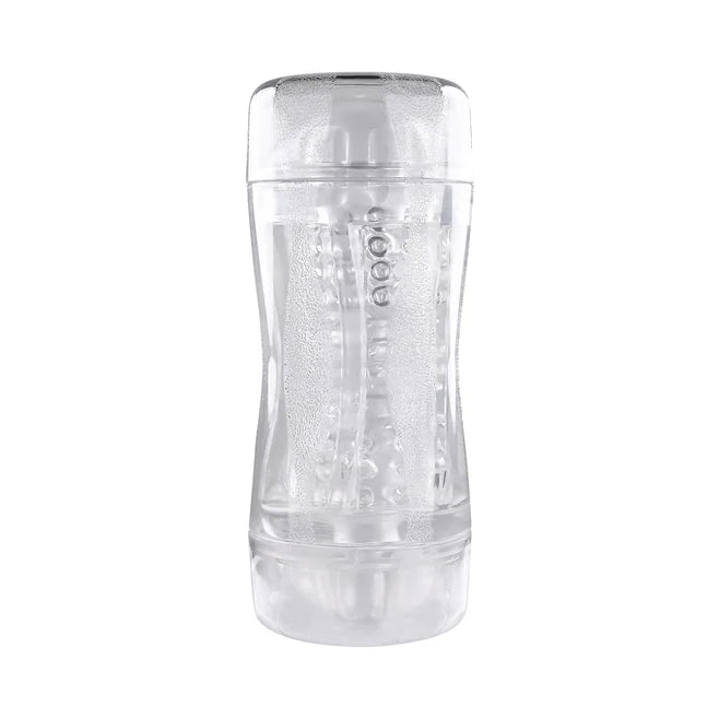 Gender X Double Fantasy Dual End Stroker with Vibrating Ring