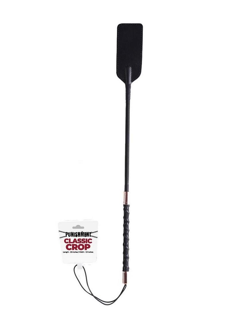 Punishment Classic PU Leather Riding Crop