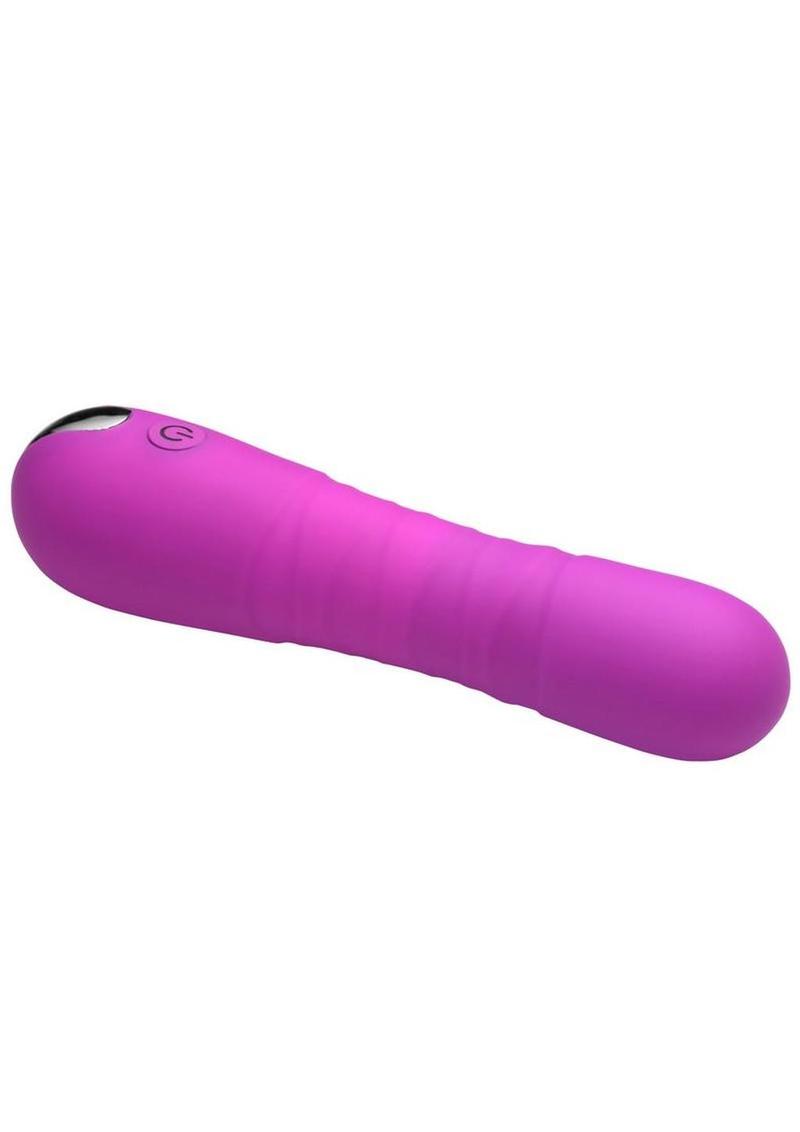 Bang! Thrusting Rechargeable Silicone Vibrator