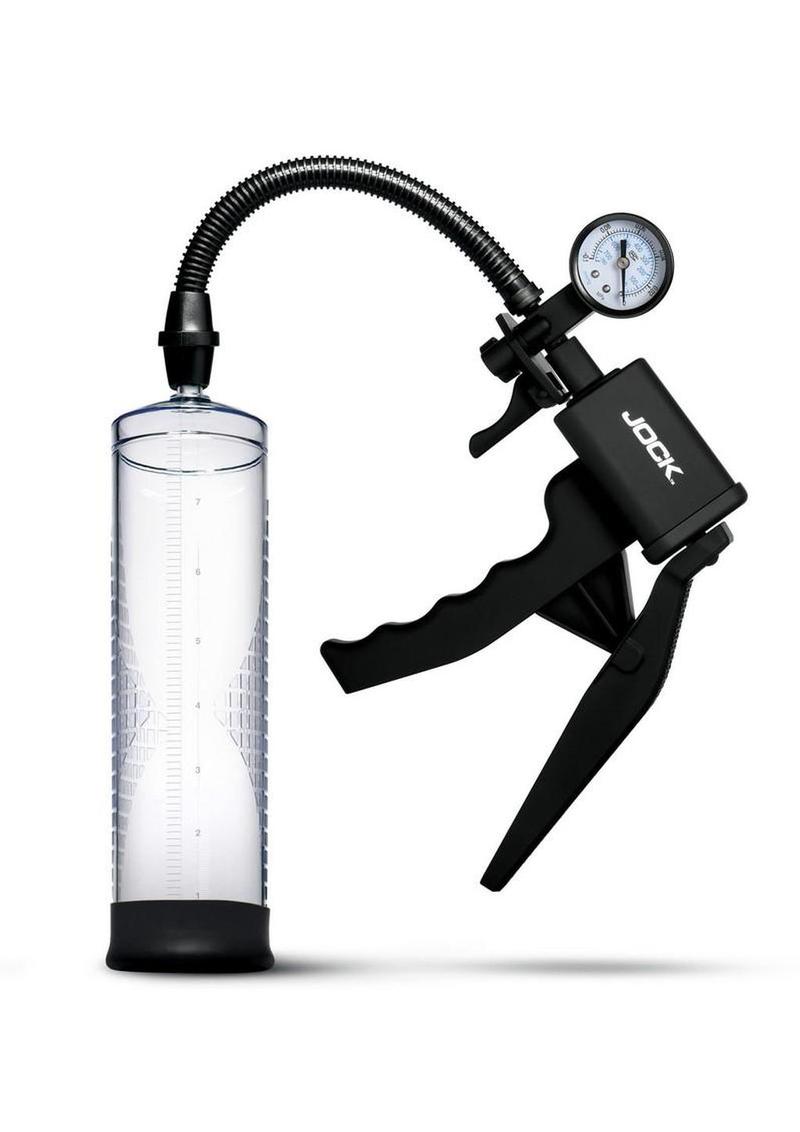 Jock Pump Up Penis Pump with Gauge & Trigger Handle