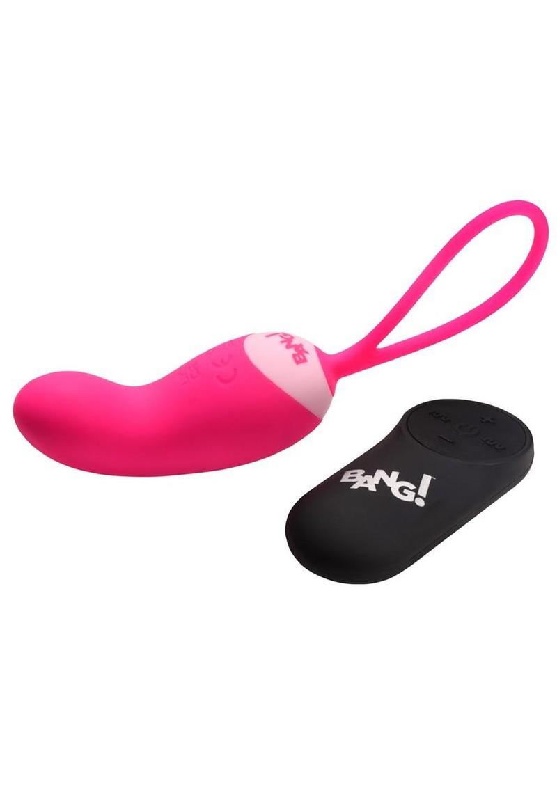 Bang Silicone Rechargeable Mini Vibrator with Remote Control