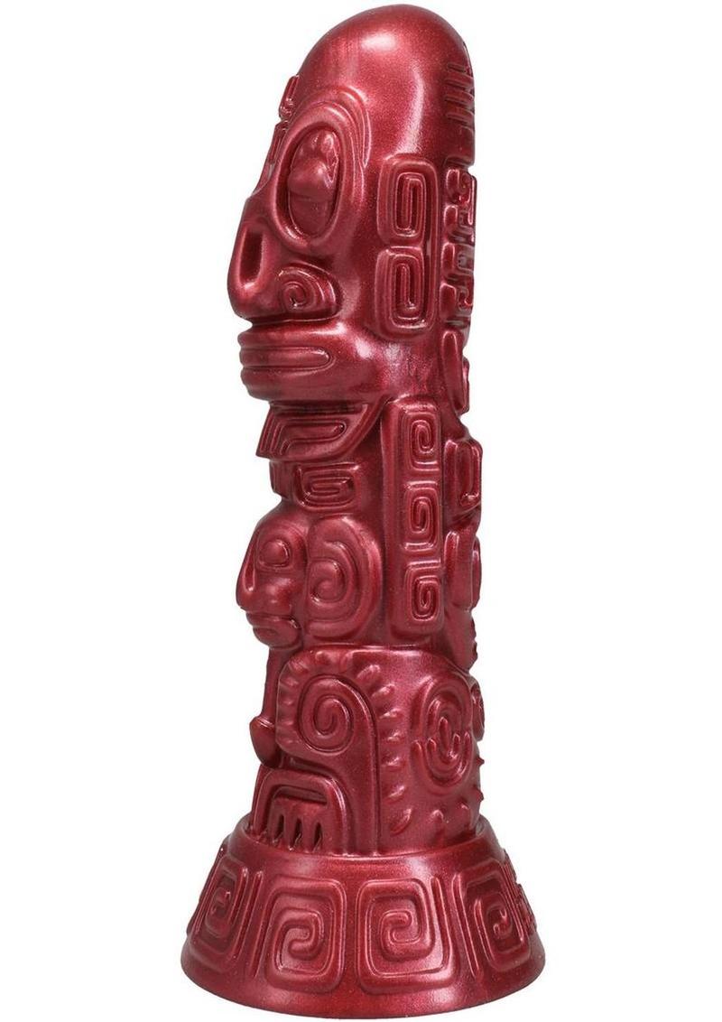 Polynesian Pleasure Idols Lele Lele Vibrating Dildo – Remote Control Silicone