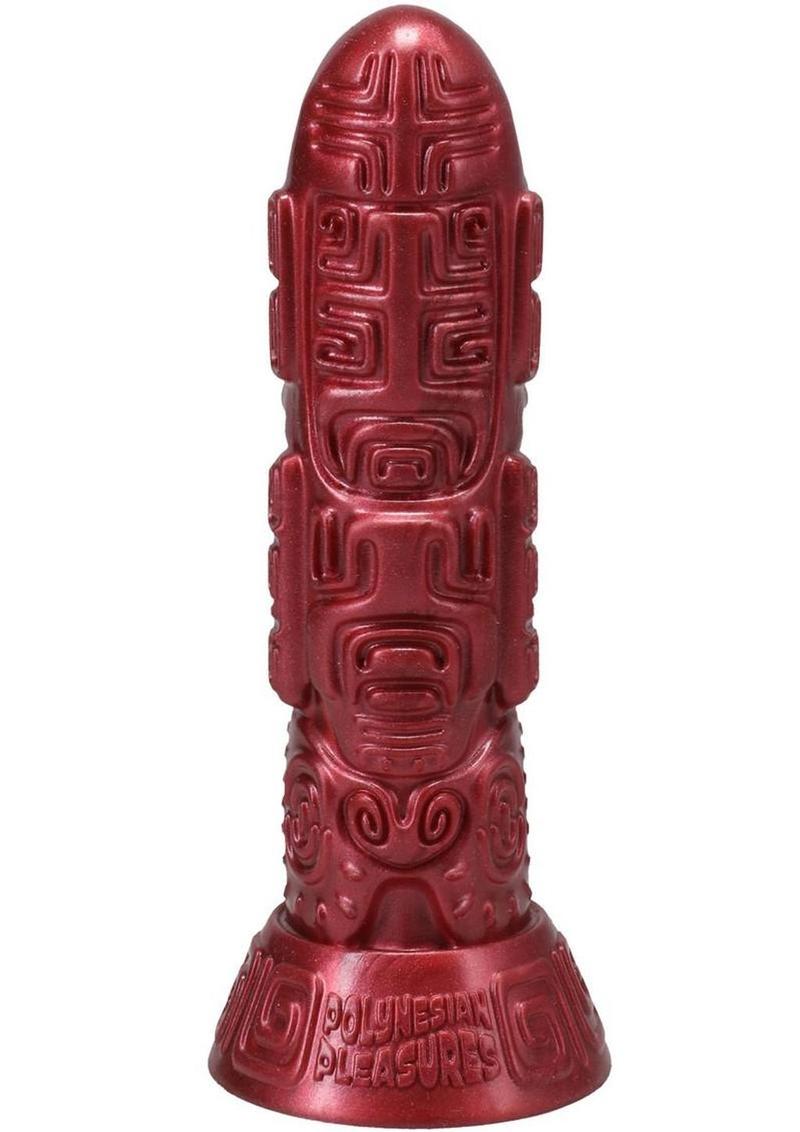 Polynesian Pleasure Idols Lele Lele Vibrating Dildo – Remote Control Silicone