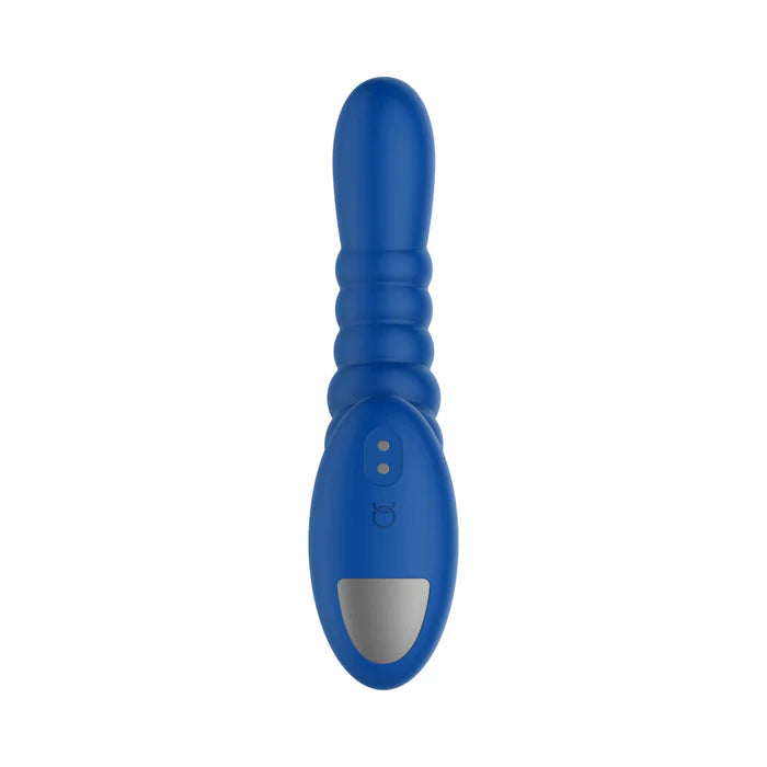 Forto Ribbed Pro Rechargeable Silicone Vibrating Anal Massager