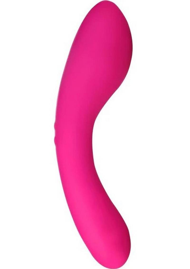 The Swan Wand Rechargeable Dual Silicone Vibrator – Waterproof