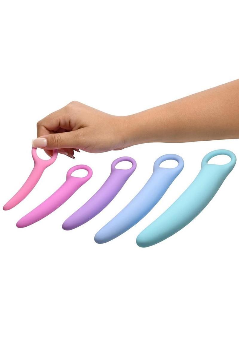 Passion Silicone Kegel Exerciser Set – 5 Piece Graduated Pelvic Floor Trainer