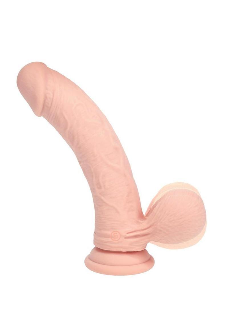RealRock Dual Density Vibrating Dildo 6in – Rechargeable Silicone with Weighted Base