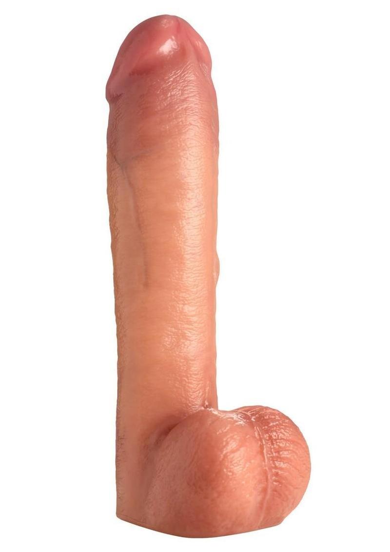 LoveBotz Cock Lock Realistic Dildo with Balls 12” – Machine Compatible