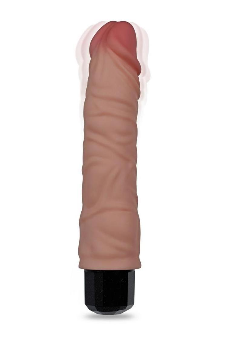 Dr. Skin Dr. Hunt Vibrating Silicone Dildo 8.75” – Rechargeable Flexible Wand