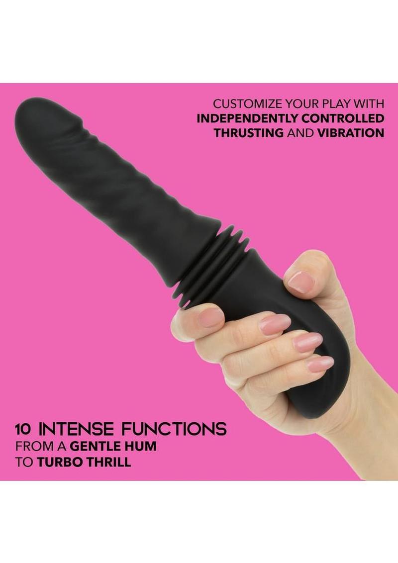 Overdrive Rechargeable Silicone Sex Machine Waterproof Thruster