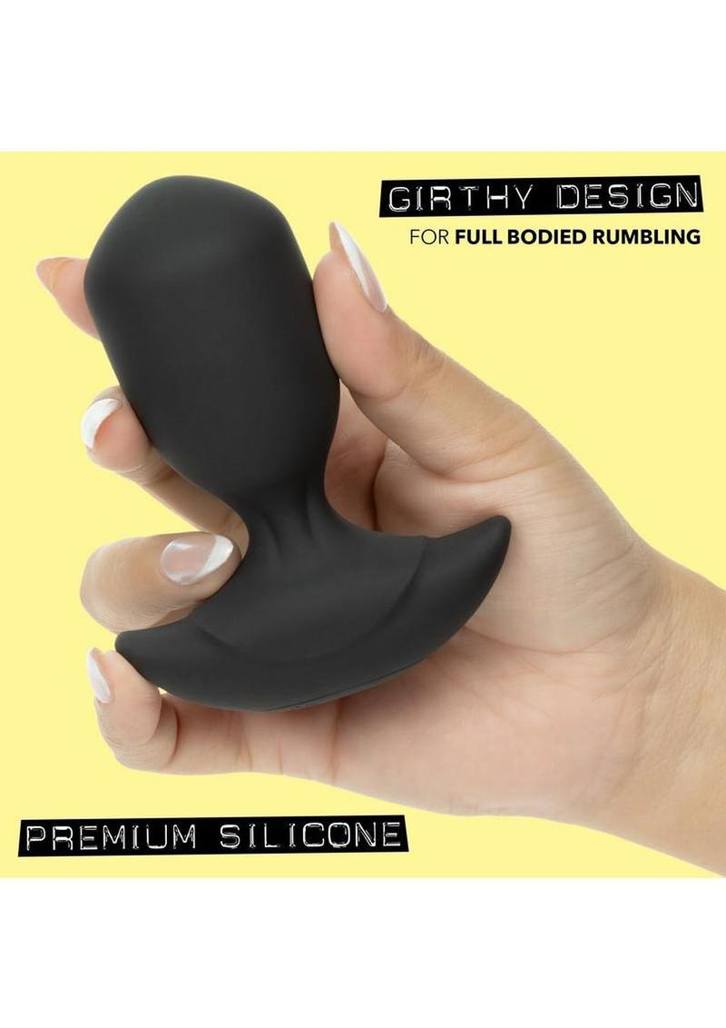 Rock Bottom Rumbling Torpedo Silicone Probe – Rechargeable Waterproof Vibrating Probe