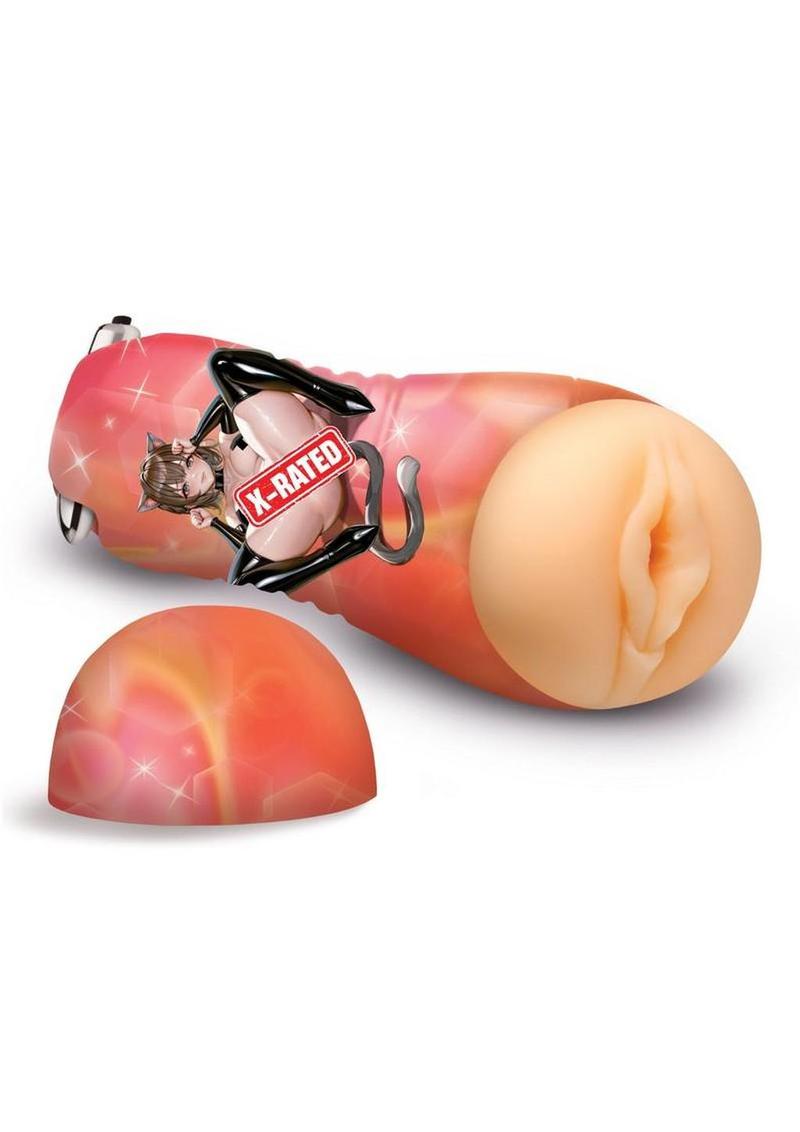 Hentai Fantasies Mochi Cat Girl Vibrating Stroker