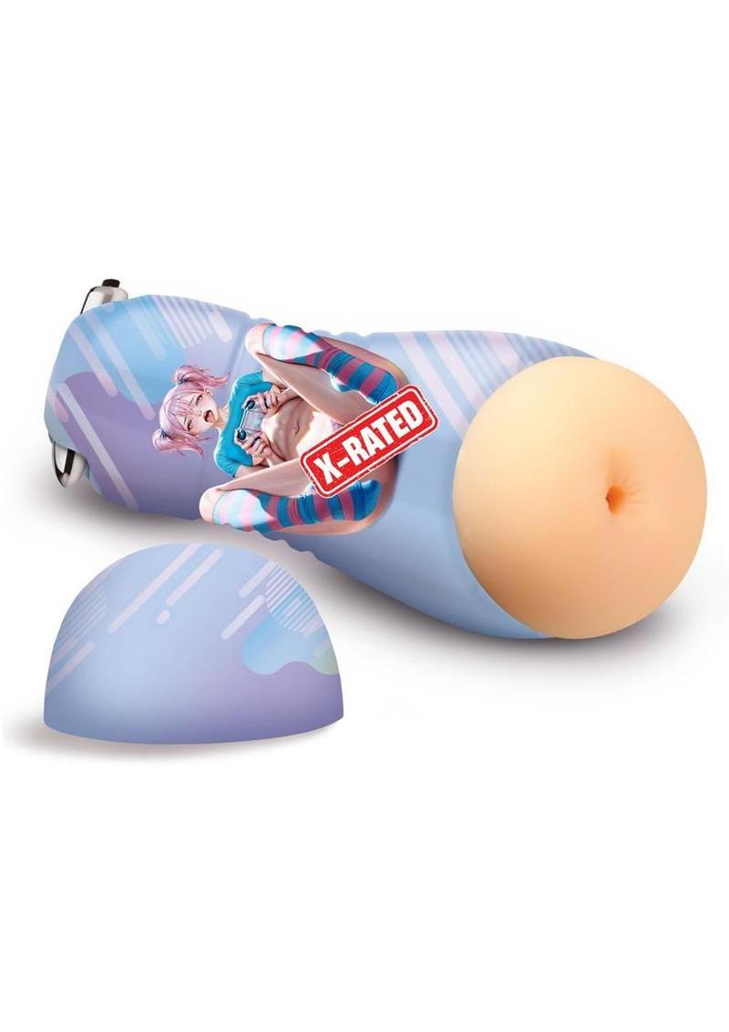 Hentai Fantasies Haruka Gamer Girl Vibrating Stroker